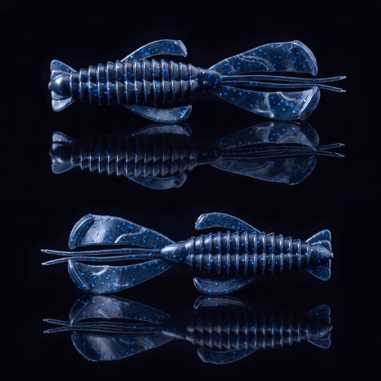 Crayfish Soft Bait 8pc - Ned Rig Drop Shot Shrimp Lure for Bass