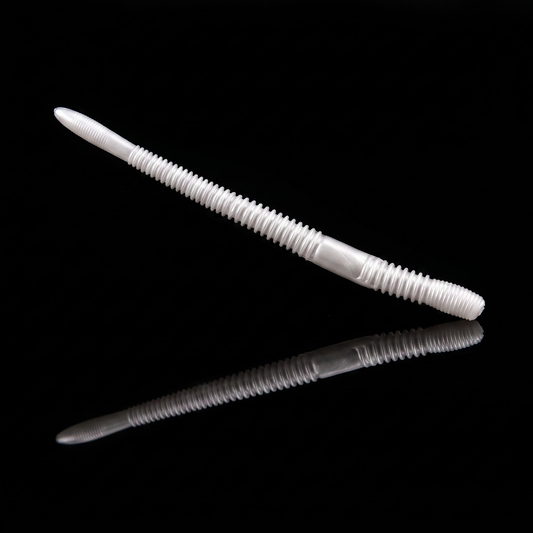 QianChu Noodle Worm — Salted Scented Soft Stick Bait | 10pc/pack