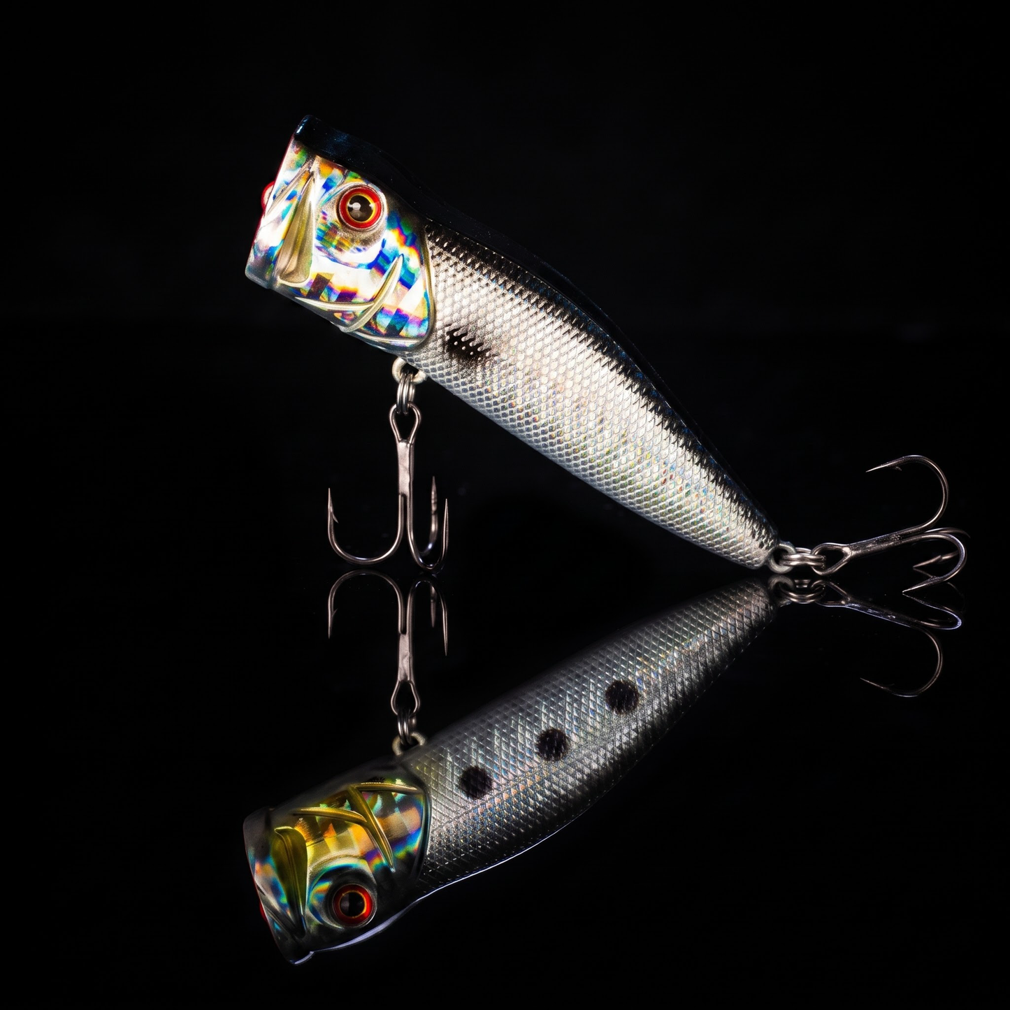 Popper Minnow AC10023 - Topwater Hard Bait 8g/13g