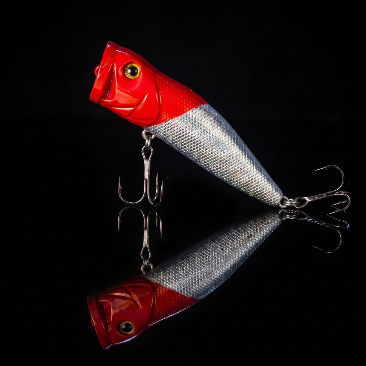 Popper Minnow AC10023 - Topwater Hard Bait 8g/13g