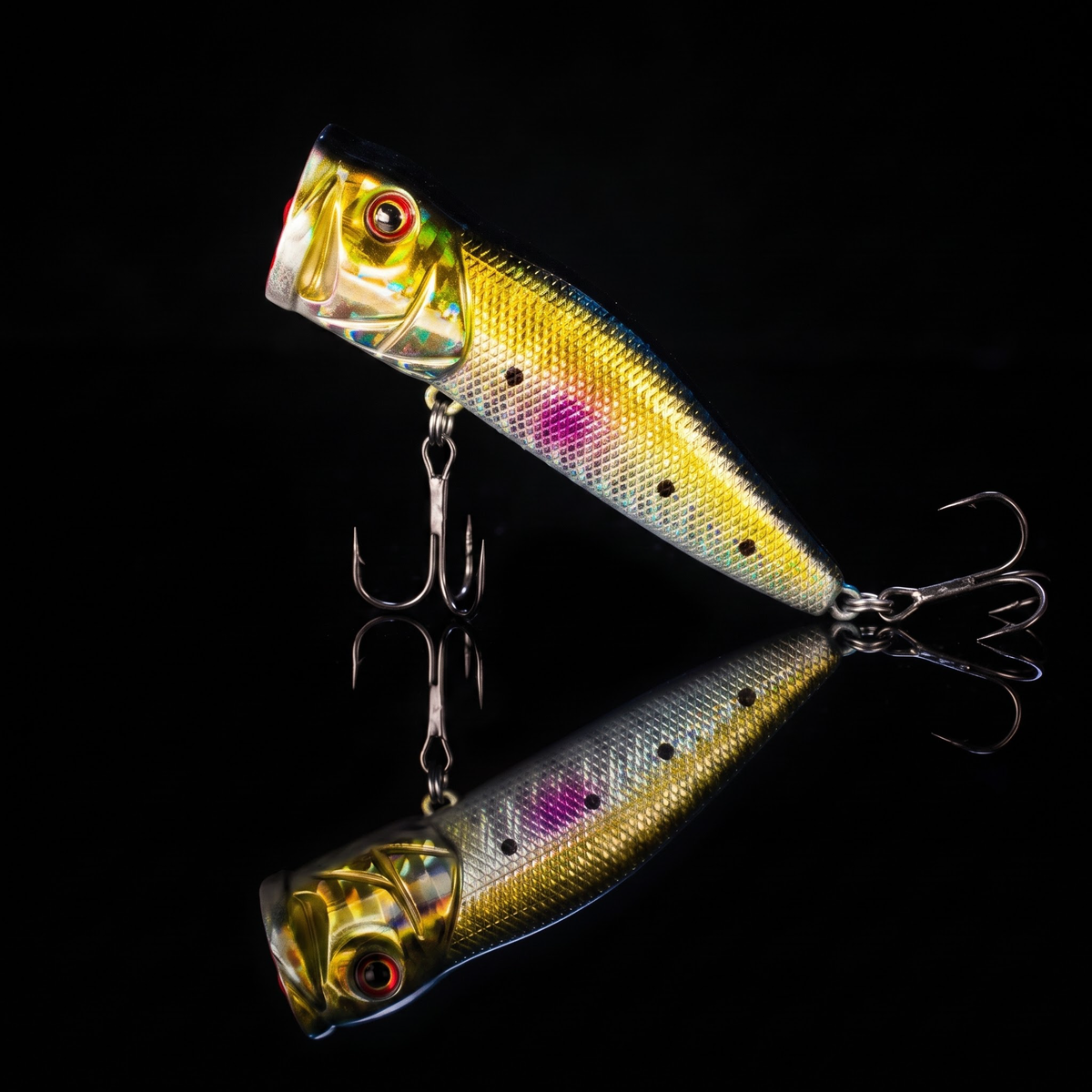 Popper Minnow AC10023 - Topwater Hard Bait 8g/13g