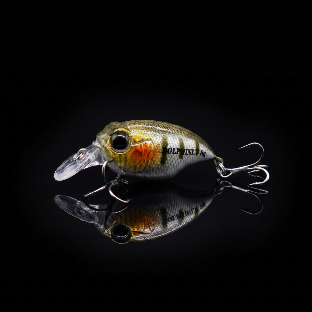 Fatso Floating Crankbait Minnow - 5g/8g S-Curve Wobbler