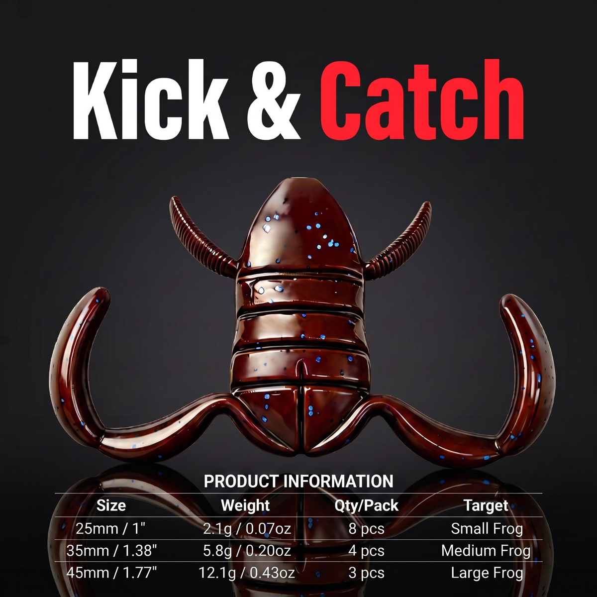 Floating Frog Soft Bait — Kicking Legs Topwater Lure | Weedless