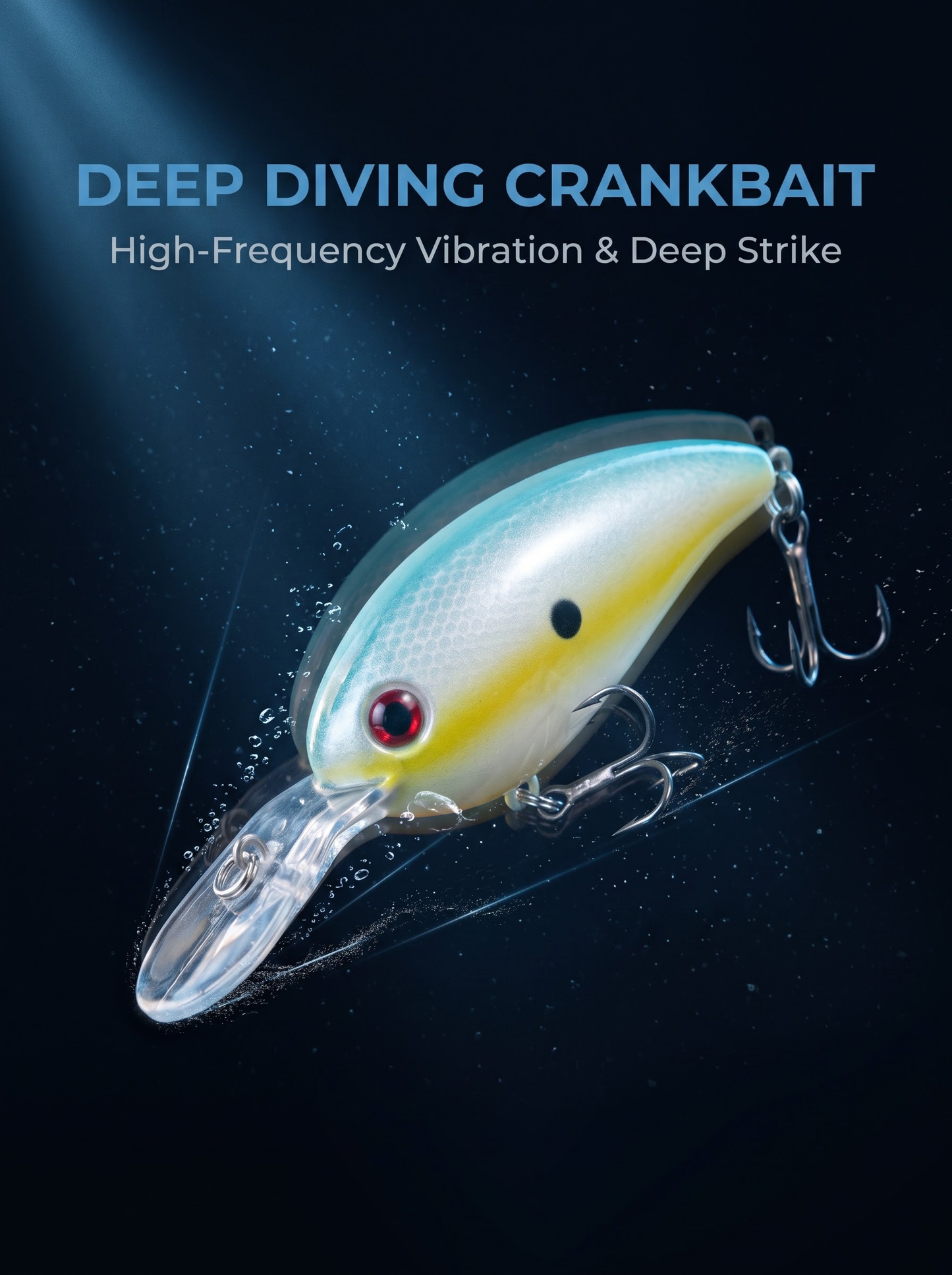 Deep Diving Crankbait CB031 - 10cm 14g Long Cast Hard Bait