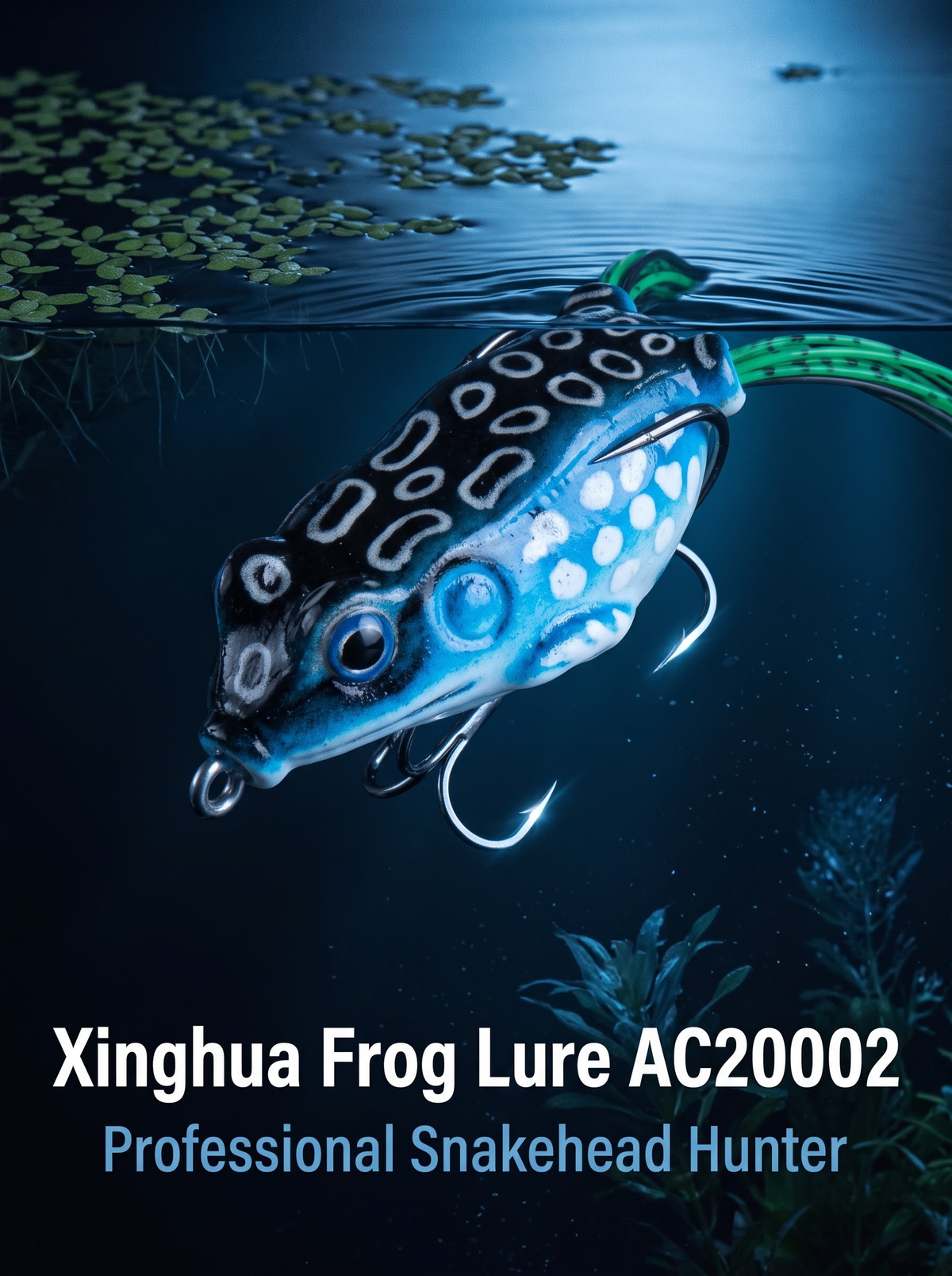 Frog Lure AC20002 - Topwater Soft Frog 6g/10g/14g