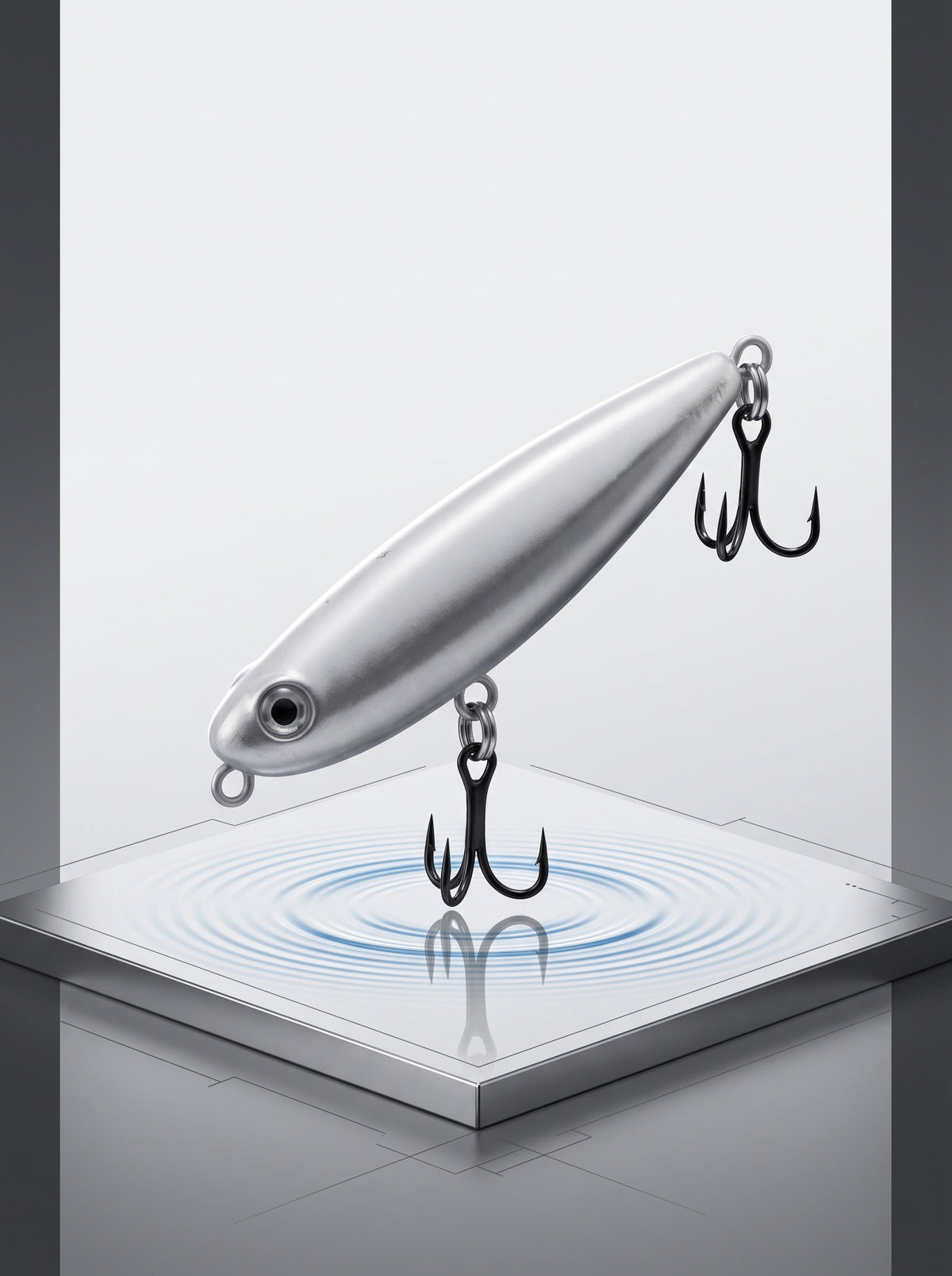 Water Surface Dog Topwater Pencil Bait — Walk-the-Dog Fishing Lure | 2 Sizes