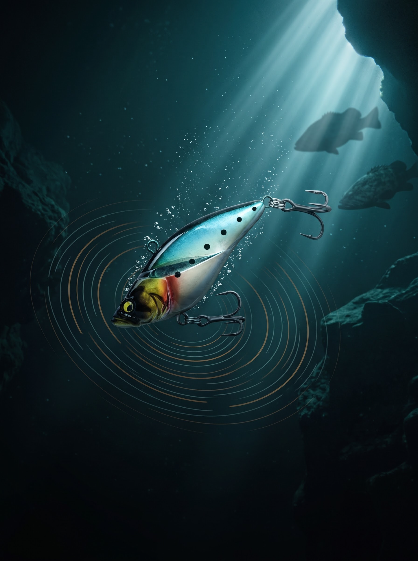 VIB — Sinking Noise Rattle Lure | 3 Sizes