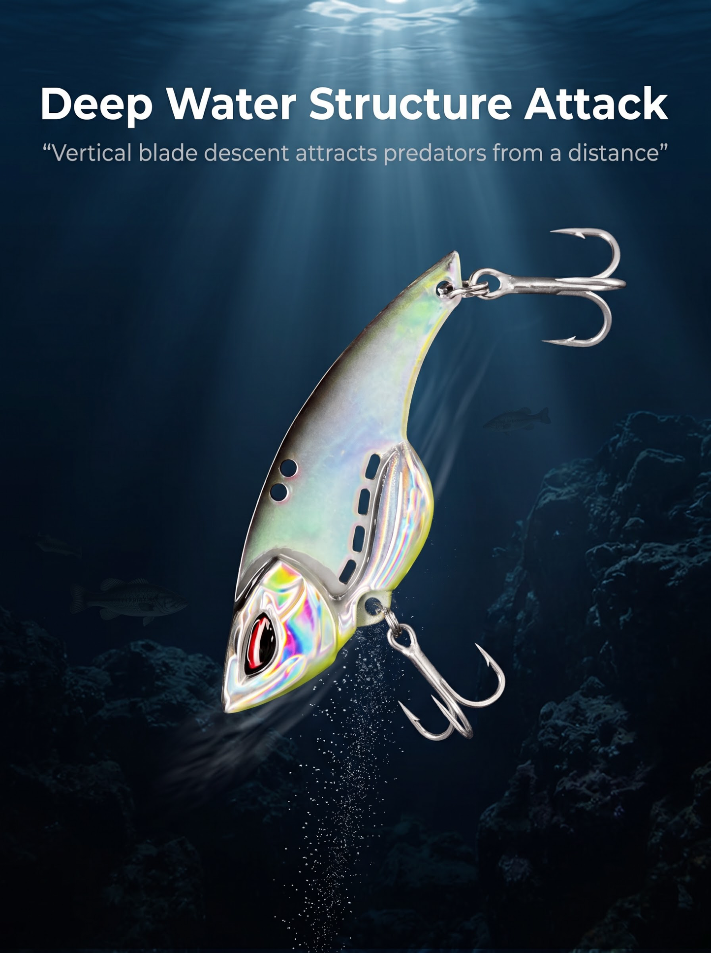 Metal VIB - Lead-Copper Sinking Blade 2.5g-14g