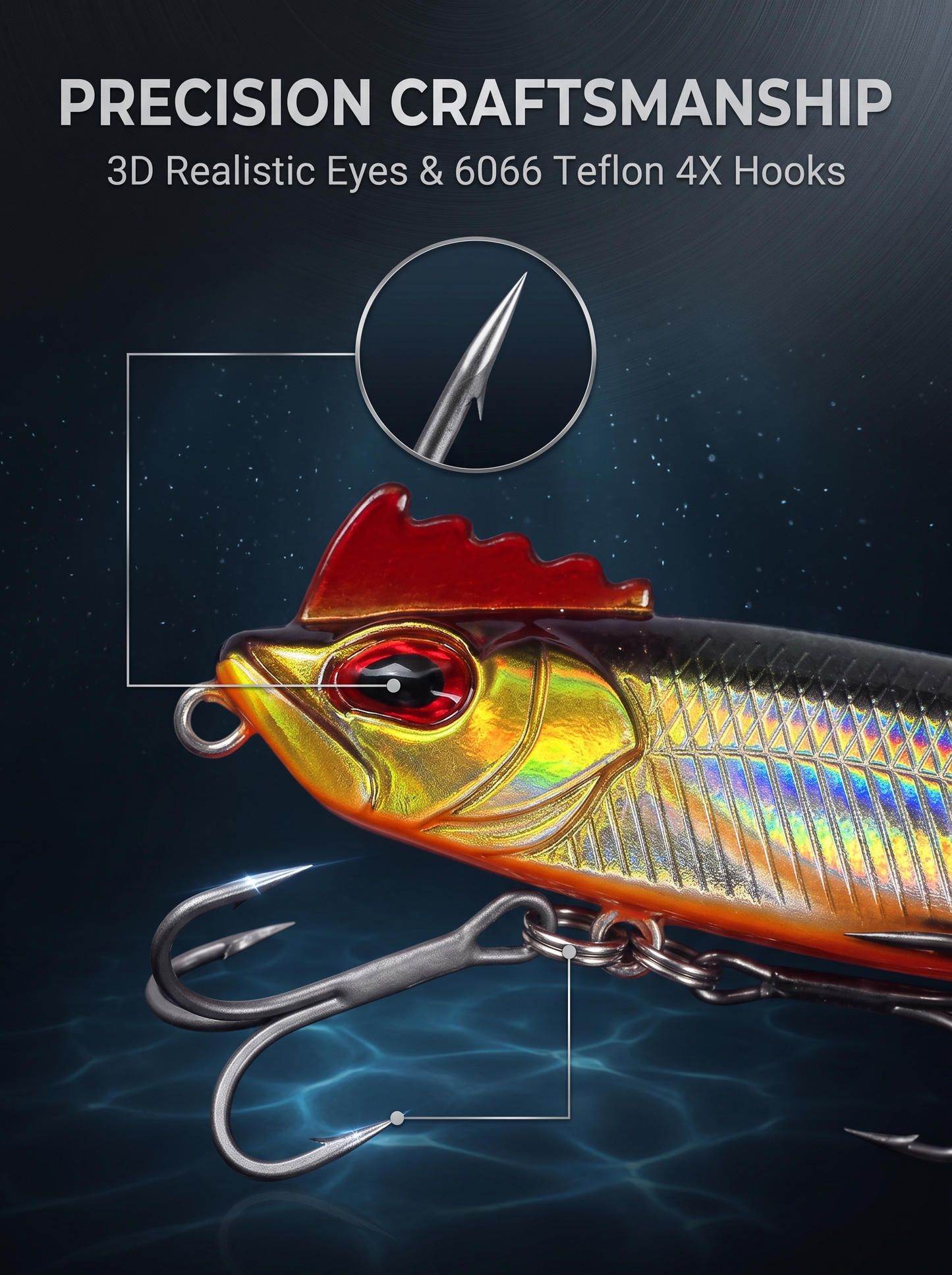 Sinking Pencil - Long Cast Wobbling Bait 15g-25g