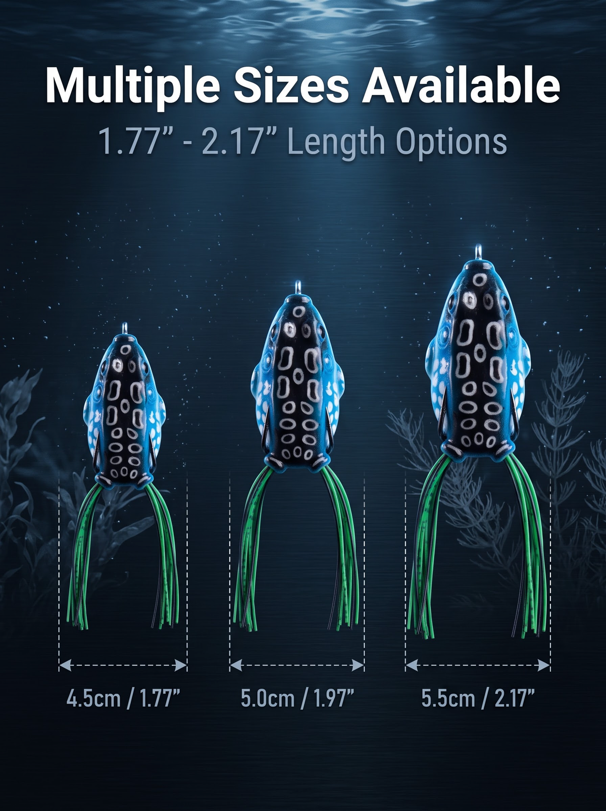 Frog Lure AC20002 - Topwater Soft Frog 6g/10g/14g