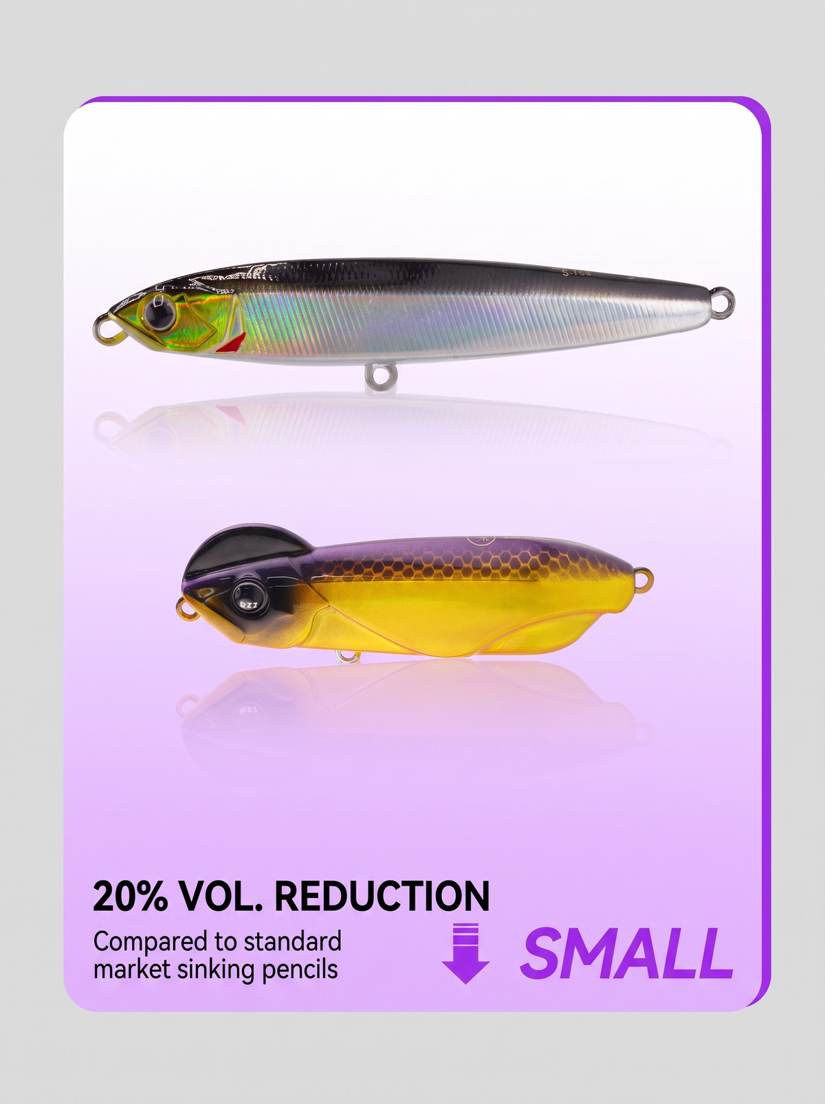 Rattle Sinking Pencil - Noise Rattle Sinking Pencil Hard Bait